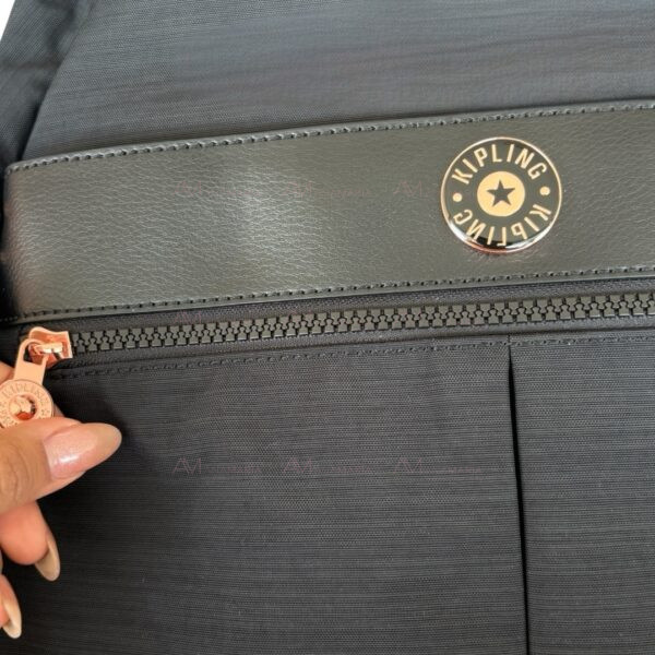 Backpack mochila negra Kipling - Imagen 6