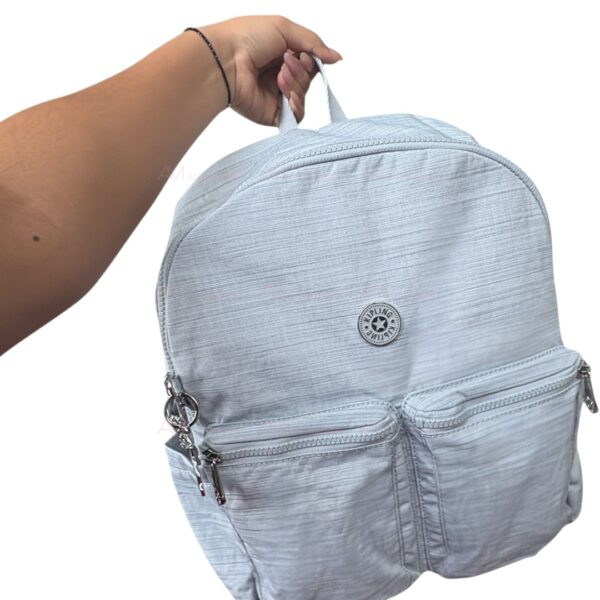 Backpack mochila gris Kipling - Imagen 4