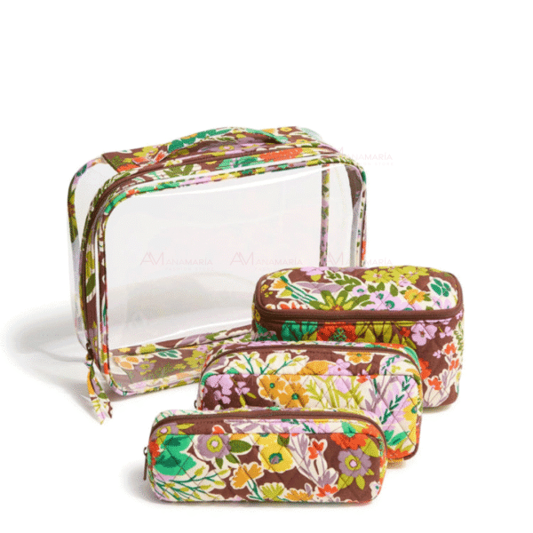 Cosmetic set cosmetiqueras flores Vera Bradley - Imagen 4