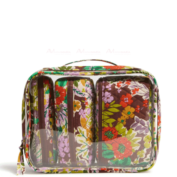 Cosmetic set cosmetiqueras flores Vera Bradley - Imagen 5
