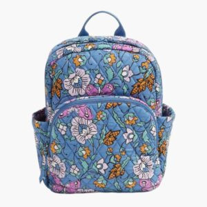 Mochila essential flores azul Vera Bradley