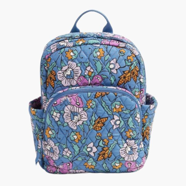 Mochila essential flores azul Vera Bradley