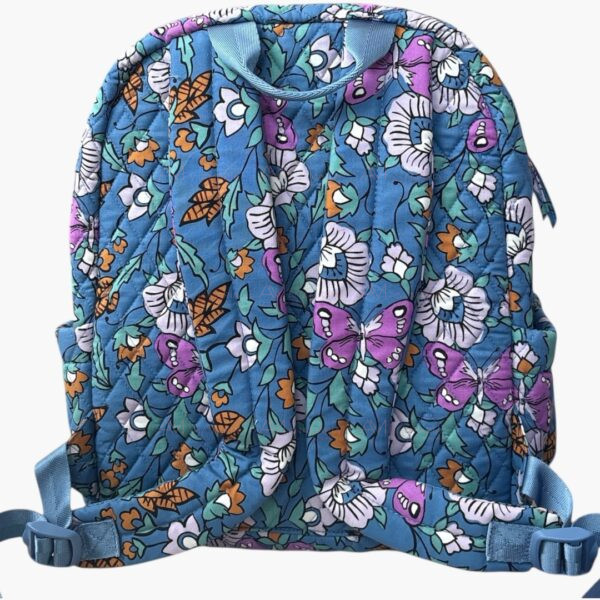 Mochila essential flores azul Vera Bradley - Imagen 2