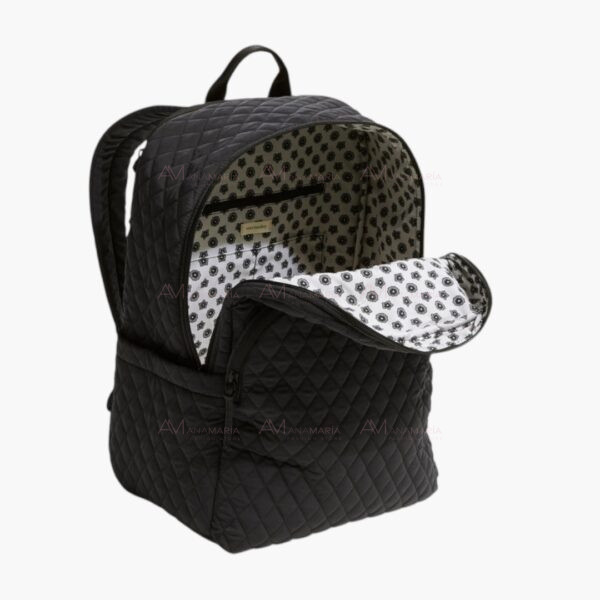 Mochila essential grande negra Vera Bradley - Imagen 2