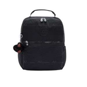 Backpack mochila cuadrada negra Kipling
