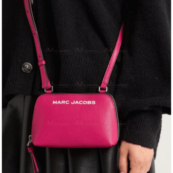 Bolsa bandolera rosa Mark Jacobs - Imagen 3